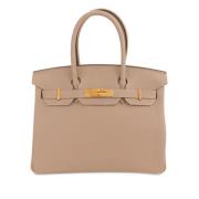 Hermès Vintage Pre-owned Laeder handvskor Brown, Dam