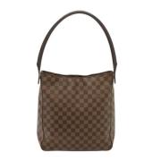 Louis Vuitton Vintage Pre-owned Canvas handvskor Brown, Dam