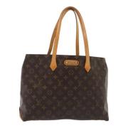 Louis Vuitton Vintage Pre-owned Canvas handvskor Brown, Dam