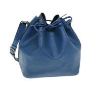 Louis Vuitton Vintage Pre-owned Laeder louis-vuitton-vskor Blue, Dam