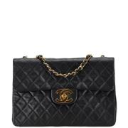 Chanel Vintage Pre-owned Laeder chanel-vskor Black, Dam