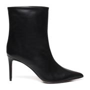 Giuliano Galiano Svarta ankelboots med 8 cm klack Black, Dam