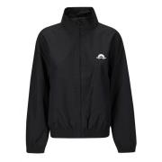 Marine Serre Sport Nylon Track Jacket Black, Dam