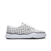 Mihara Yasuhiro Canvas Check Sneaker Vit Stilfull Modell White, Herr