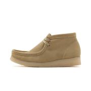 Clarks Wallabee Boot Beige, Dam