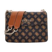 Guess Brun Syntetisk Dam Crossbody Väska Brown, Dam