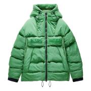 Napapijri Grön Kelly Hyper Puffer Jacka Green, Herr