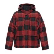 Woolrich Dunjacka med avtagbar huva Red, Herr