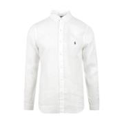 Ralph Lauren Herrkläder Skjortor Vit Ss24 White, Herr