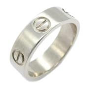 Cartier Vintage Pre-owned Silver ringar Gray, Dam