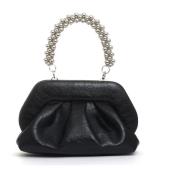 THEMOIRè Svart Kedjehandtag Clutch Black, Dam