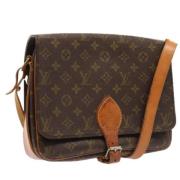 Louis Vuitton Vintage Pre-owned Canvas louis-vuitton-vskor Brown, Dam