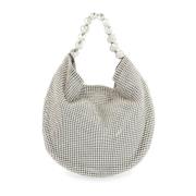 L'Alingi Kristall Chainmail Hobo Väska Gray, Dam