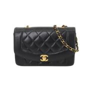 Chanel Vintage Pre-owned Laeder chanel-vskor Black, Dam