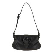 Pinko Svart Crossbody Väska för Kvinnor Black, Dam