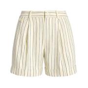 Ralph Lauren Korta Byxor Beige, Dam