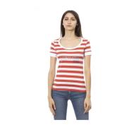 Trussardi Casual kortärmad rund hals T-shirt Multicolor, Dam