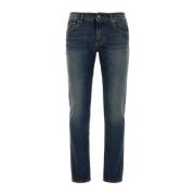 Dolce & Gabbana Stretch Denim Skinny Jeans Blue, Herr