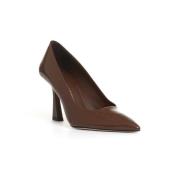 Stuart Weitzman Brun Lackläder Pump Skor Brown, Dam