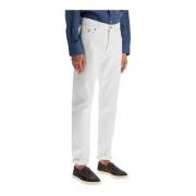 Brunello Cucinelli Ikoniska Fit Jeans White, Herr