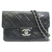 Chanel Vintage Pre-owned Laeder plnbcker Black, Dam