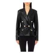 Liu Jo Slim Blazer Jacka Black, Dam