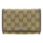 Gucci Vintage Pre-owned Canvas plnbcker Brown, Dam