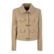 Fay Beige Jacka för Stiliga Outfits Beige, Dam