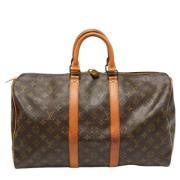 Louis Vuitton Vintage Pre-owned Canvas louis-vuitton-vskor Brown, Dam