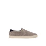 Brunello Cucinelli Mocka Slip-On i Tortora Gray, Herr