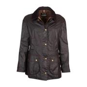 Barbour Rustik Vaxjacka Brown, Dam