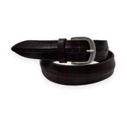 Orciani Sporty Bull Soft Waist Belt Brown, Herr