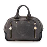 Louis Vuitton Vintage Pre-owned Mocka handvskor Gray, Dam