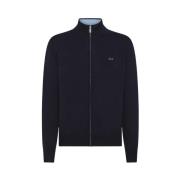 Sun68 Solid Warm Full Zip Sweater Blue, Herr