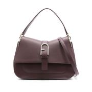 Furla Chianti Flow Top Handväska Brown, Dam