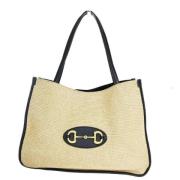 Gucci Vintage Pre-owned Canvas gucci-vskor Beige, Dam