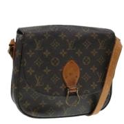 Louis Vuitton Vintage Pre-owned Canvas louis-vuitton-vskor Brown, Dam