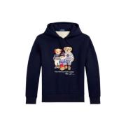 Polo Ralph Lauren Snygg vinterfamiljehoodie Blue, Herr