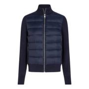 Tommy Hilfiger Quiltad Bi-Material Ärmlös Jacka Blue, Dam