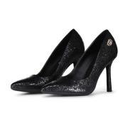 Liu Jo Pumps i präglat läder med elegant design Black, Dam