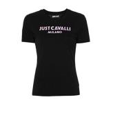 Just Cavalli T-shirts och Polos Black, Dam