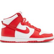 Nike Championship White Red High Top Sneakers Red, Herr