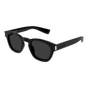 Saint Laurent Svart/Grå Solglasögon SL 746 Black, Unisex