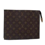 Louis Vuitton Vintage Pre-owned Canvas louis-vuitton-vskor Brown, Dam