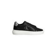 Calvin Klein Casual Sneakers för vardagsbruk Black, Dam