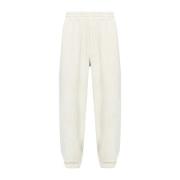 Emporio Armani Vit Corduroy Pull-On Byxor White, Herr