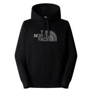 The North Face Svart Drew Peak Pullover Hoodie Black, Herr