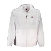 Tommy Hilfiger Sportig Huva Jacka med Flera Fickor White, Herr