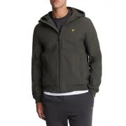 Lyle & Scott Grå Softshell Fleece Jacka Gray, Herr