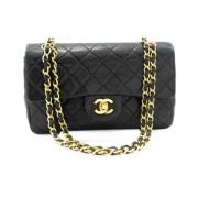 Chanel Vintage Pre-owned Laeder chanel-vskor Black, Dam